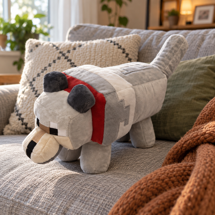 Minecraft Dog Plush 35 cm