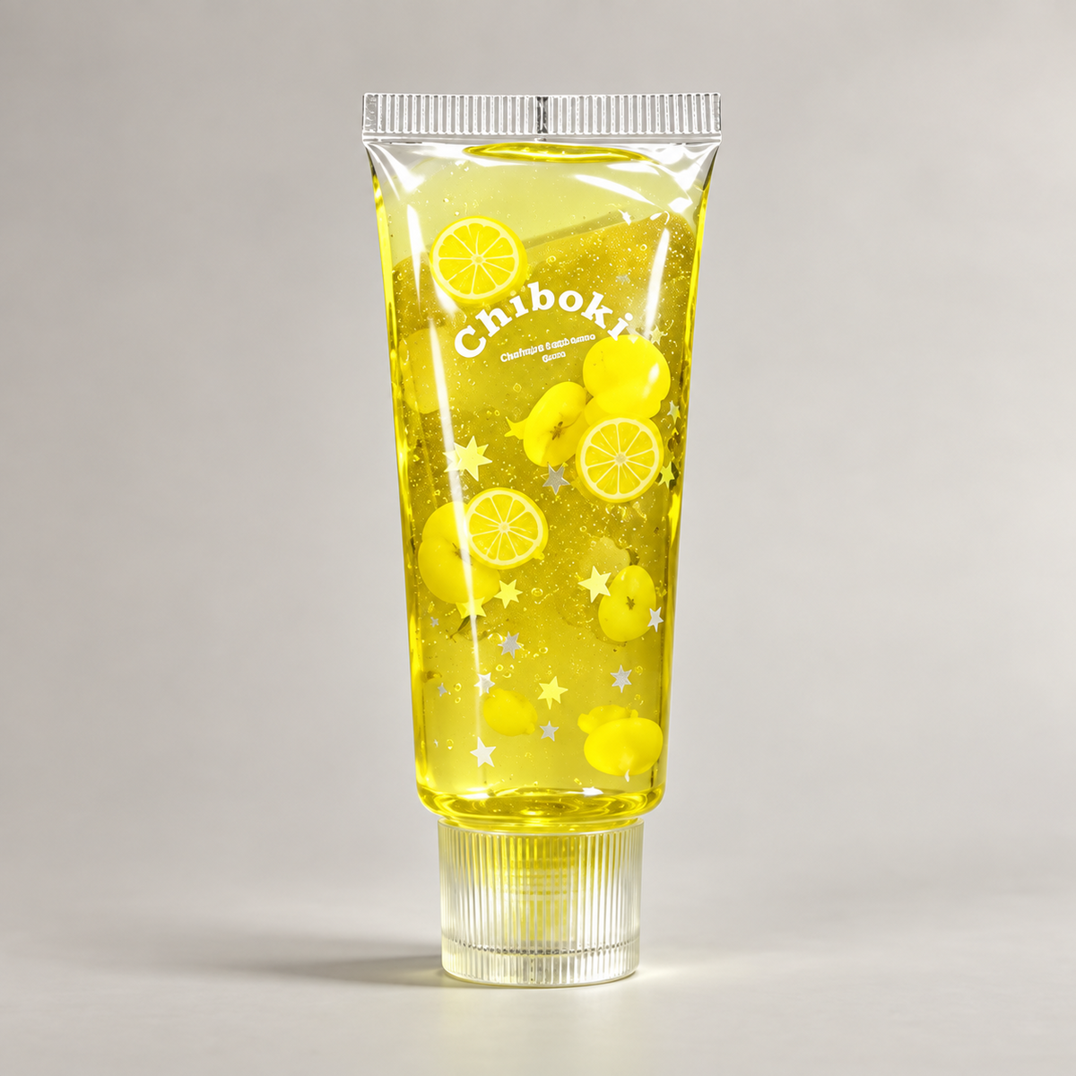 Squishy dentifrice anti-stress jaune